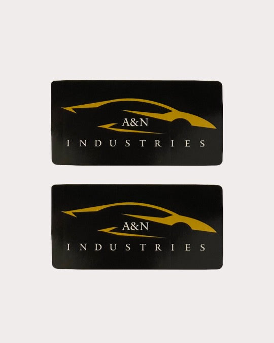Logotipo clásico de A&N Pegatina