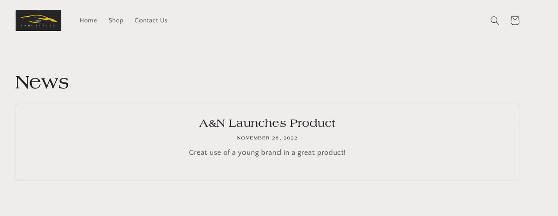 A&N Launches Product