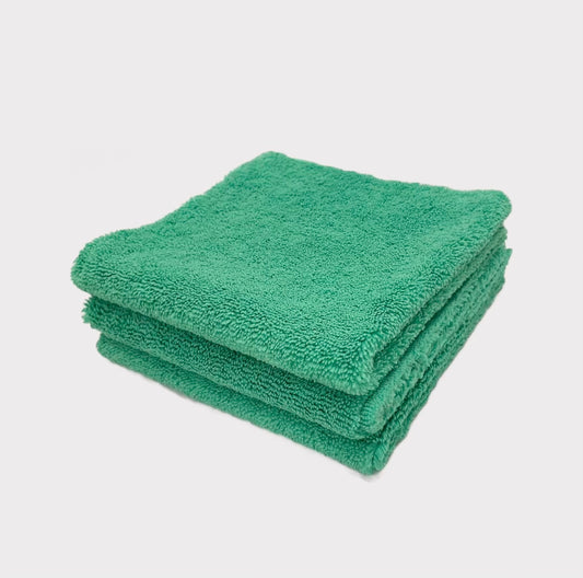 Green Edgeless Microfiber Towel Pack