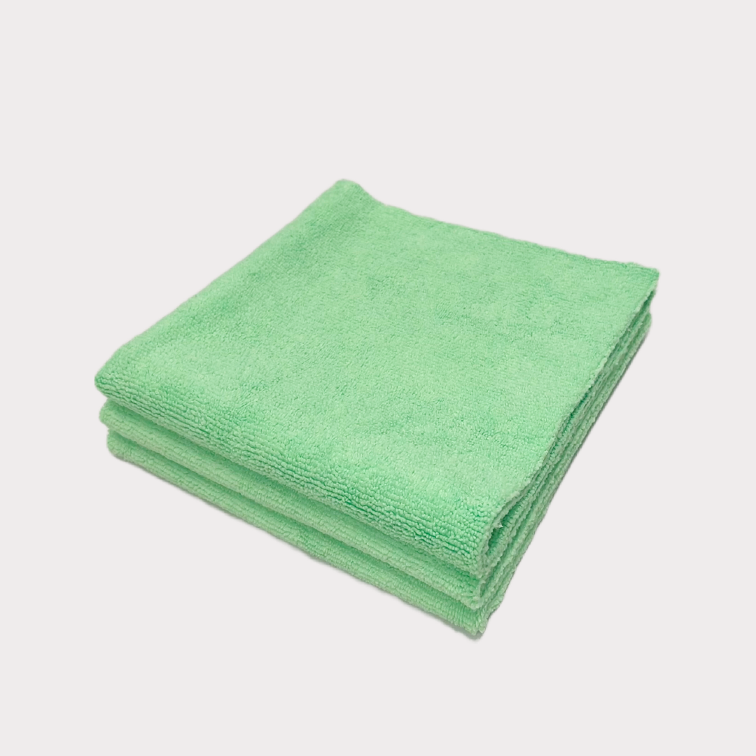 Lime Green Edgeless Microfiber Towel Pack